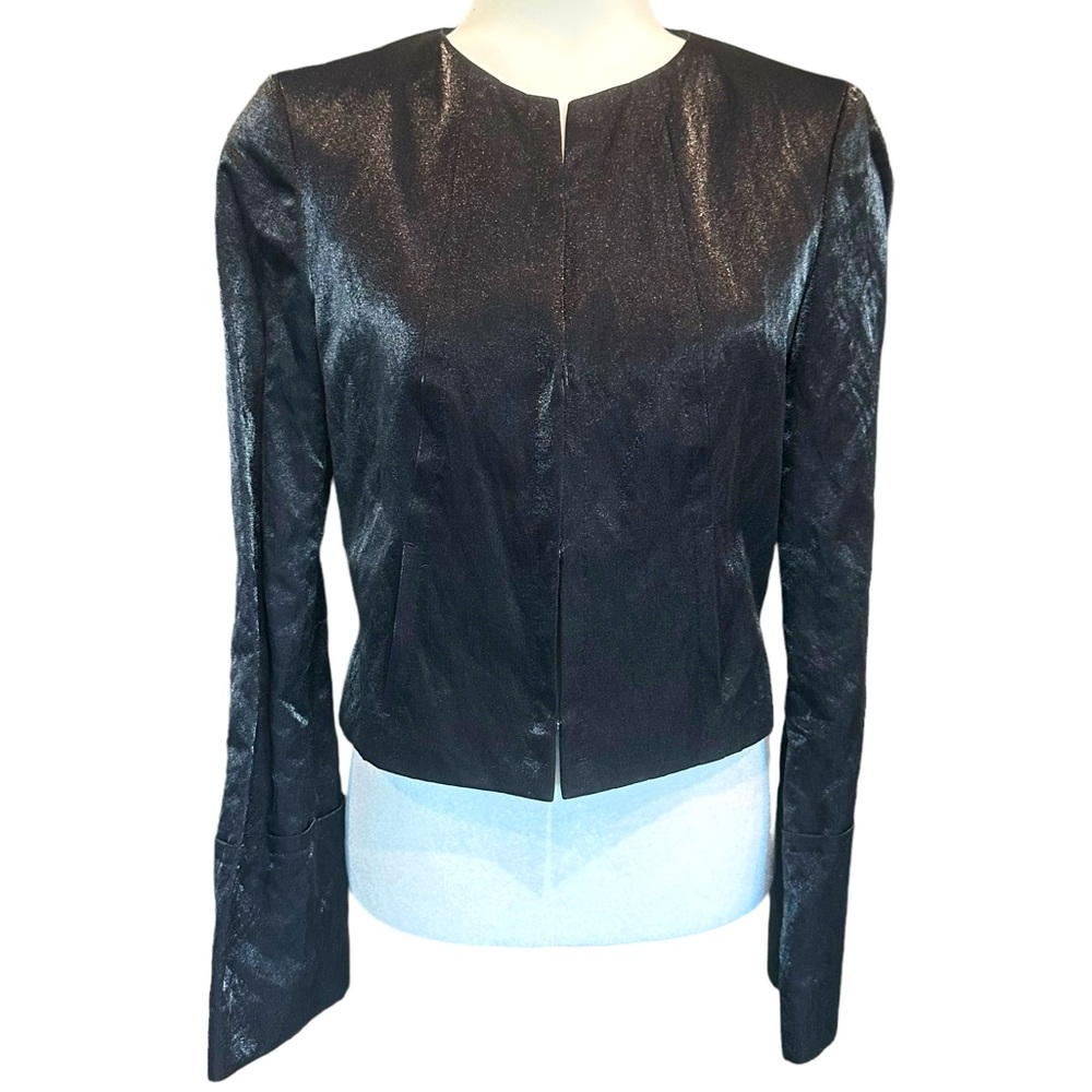 Hugo Boss Black Shimmery Bolero Short Jacket NWOT